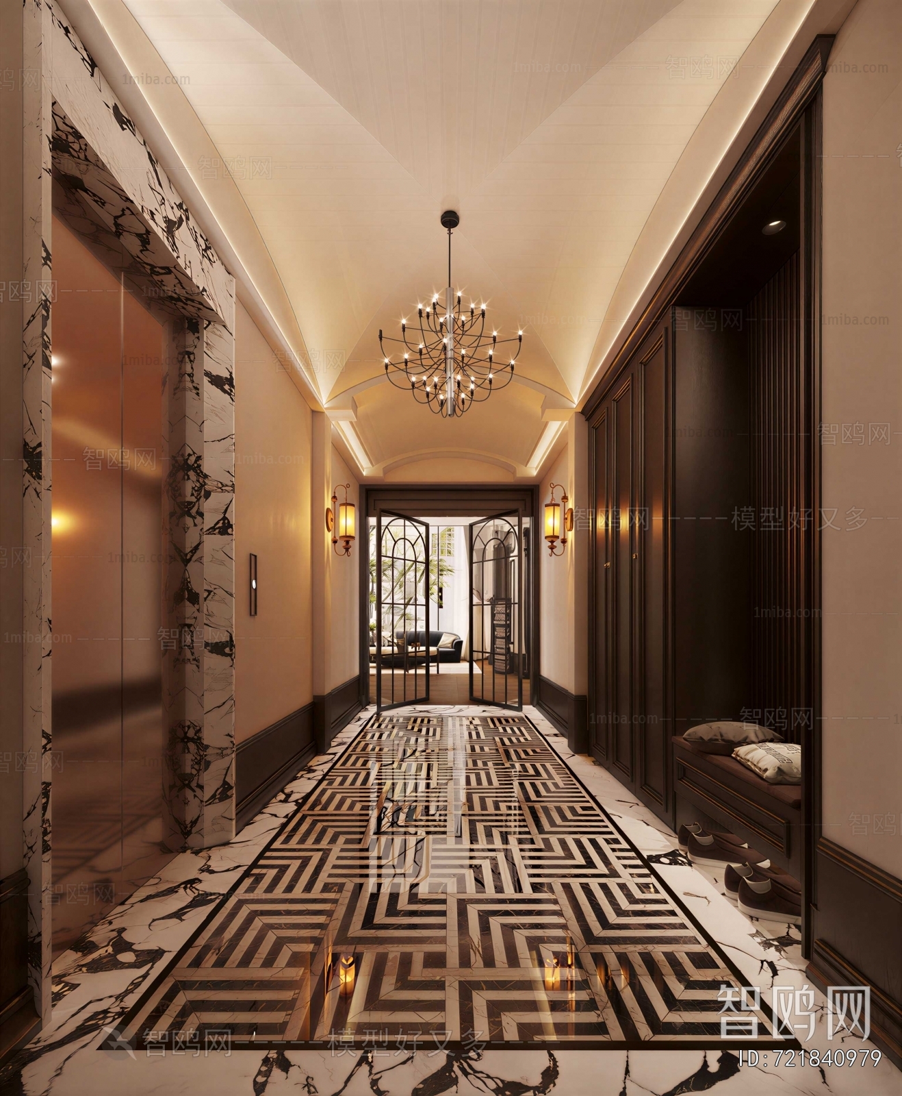 Modern Hallway