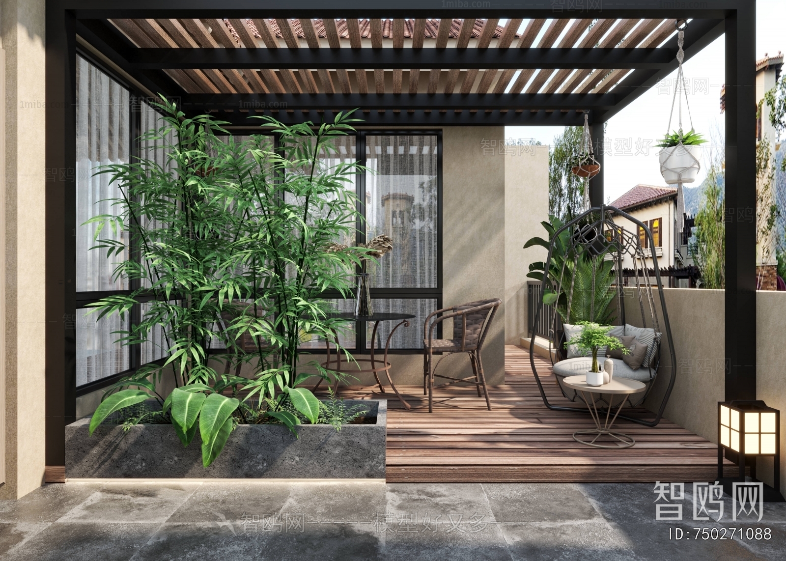 Modern Leisure Balcony