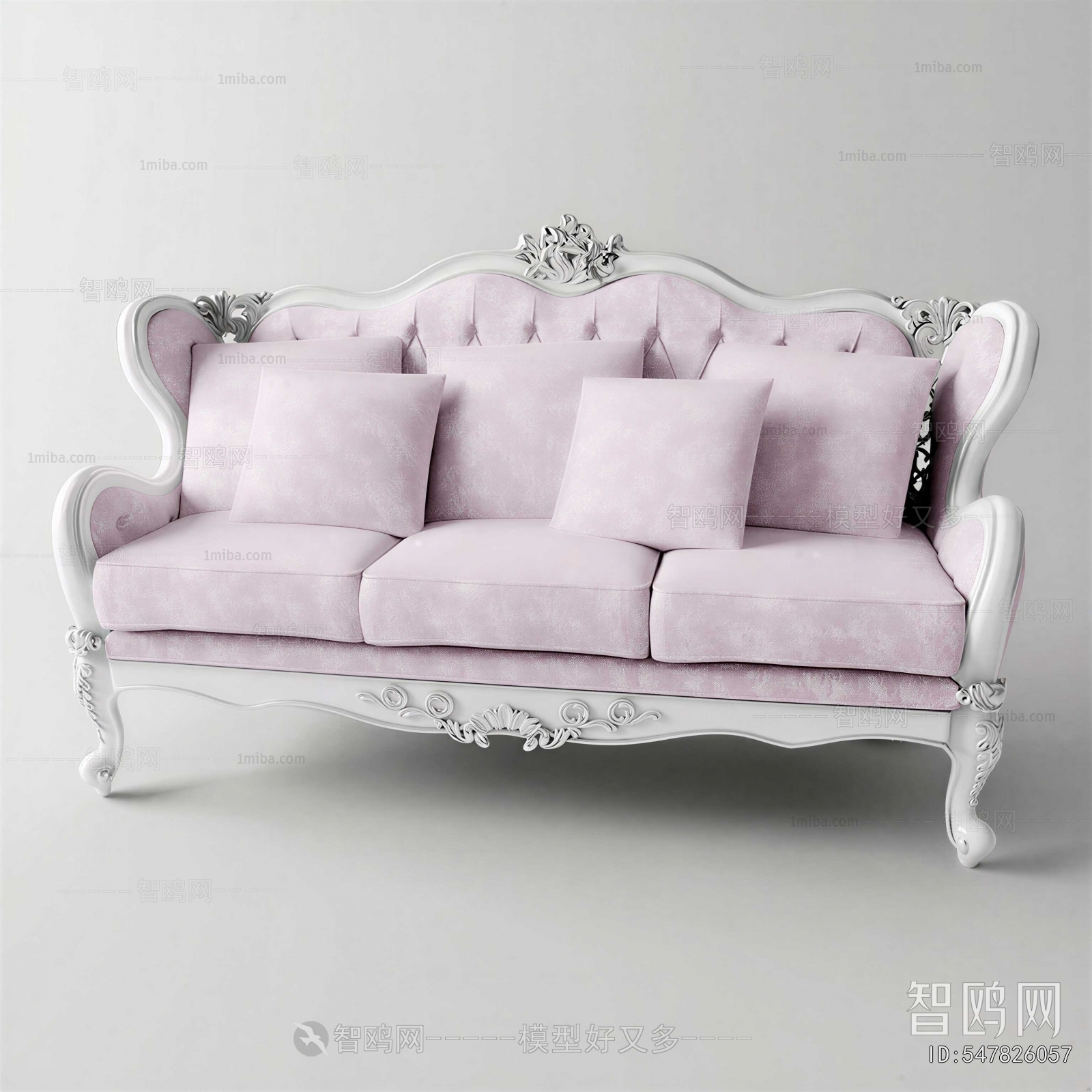 European Style Three-seat Sofa