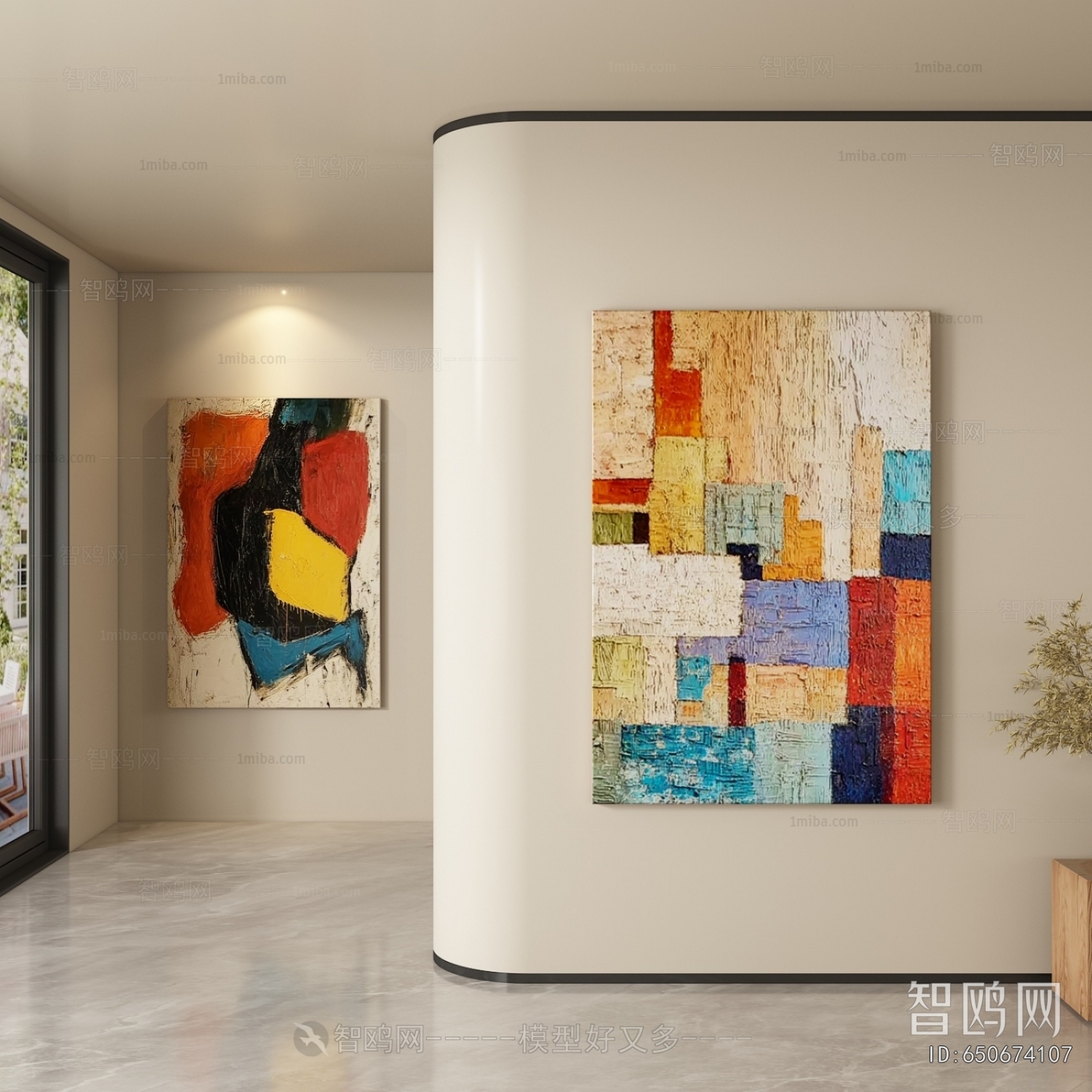 Wabi-sabi Style Painting