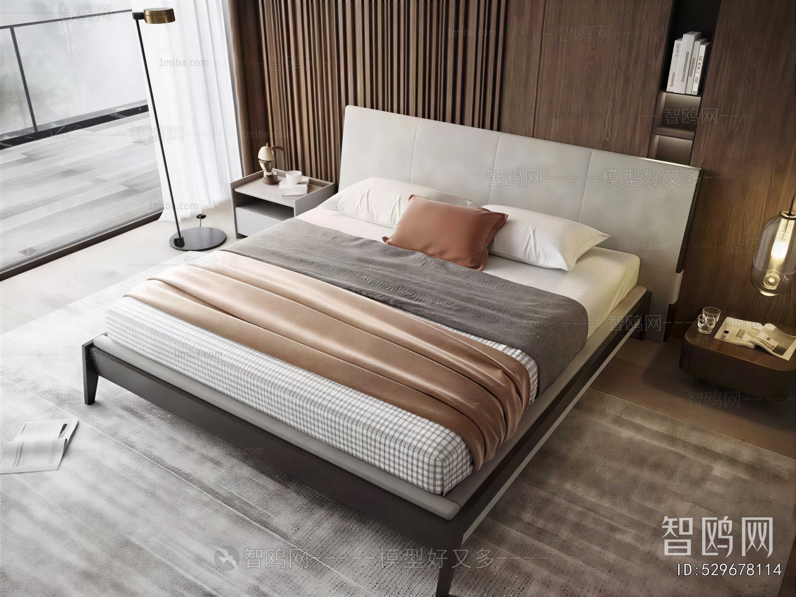Modern Double Bed