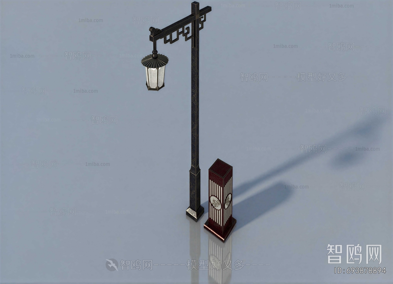 New Chinese Style Outdoor Light