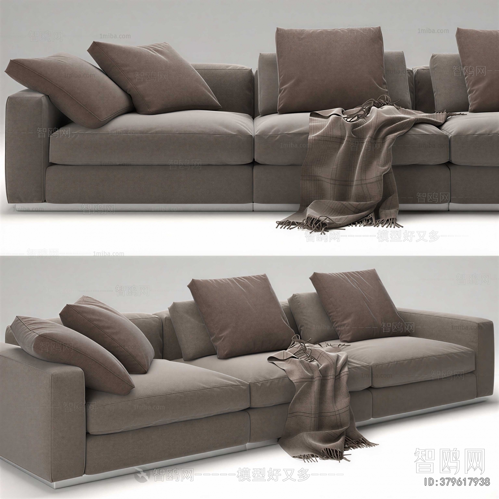 Modern Three-seat Sofa