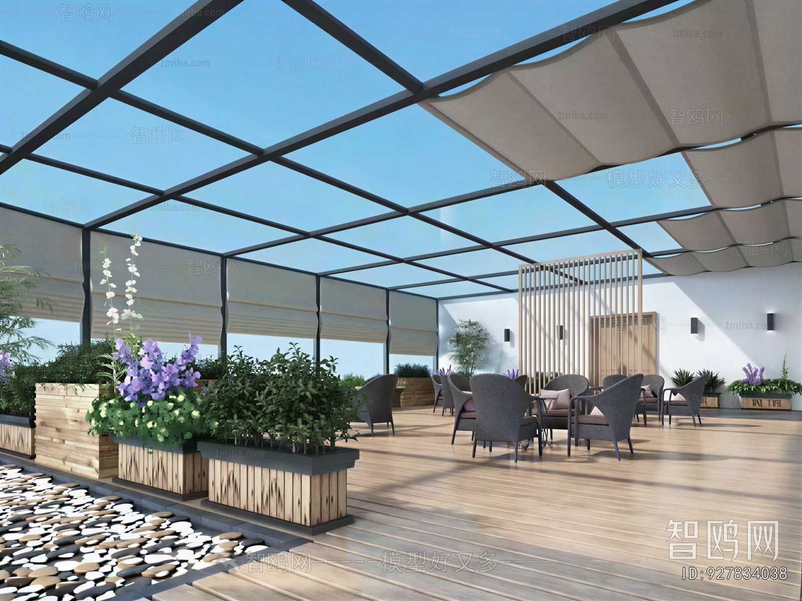 Modern Glass Sun Room