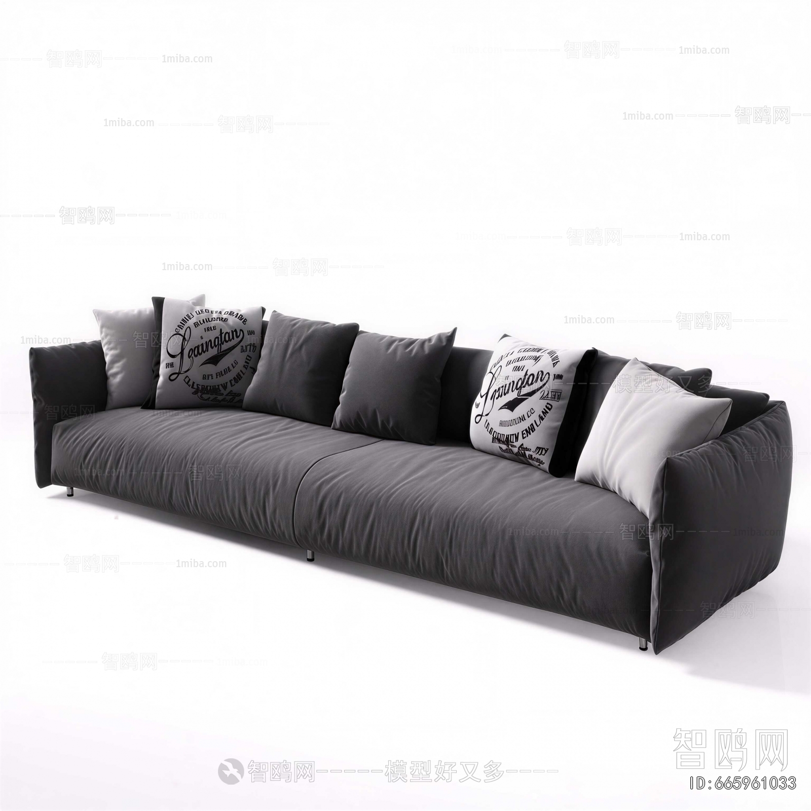 Modern Three-seat Sofa