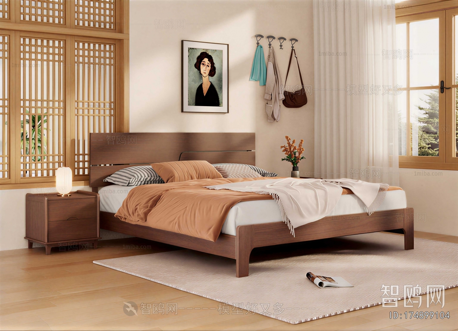 Modern Double Bed
