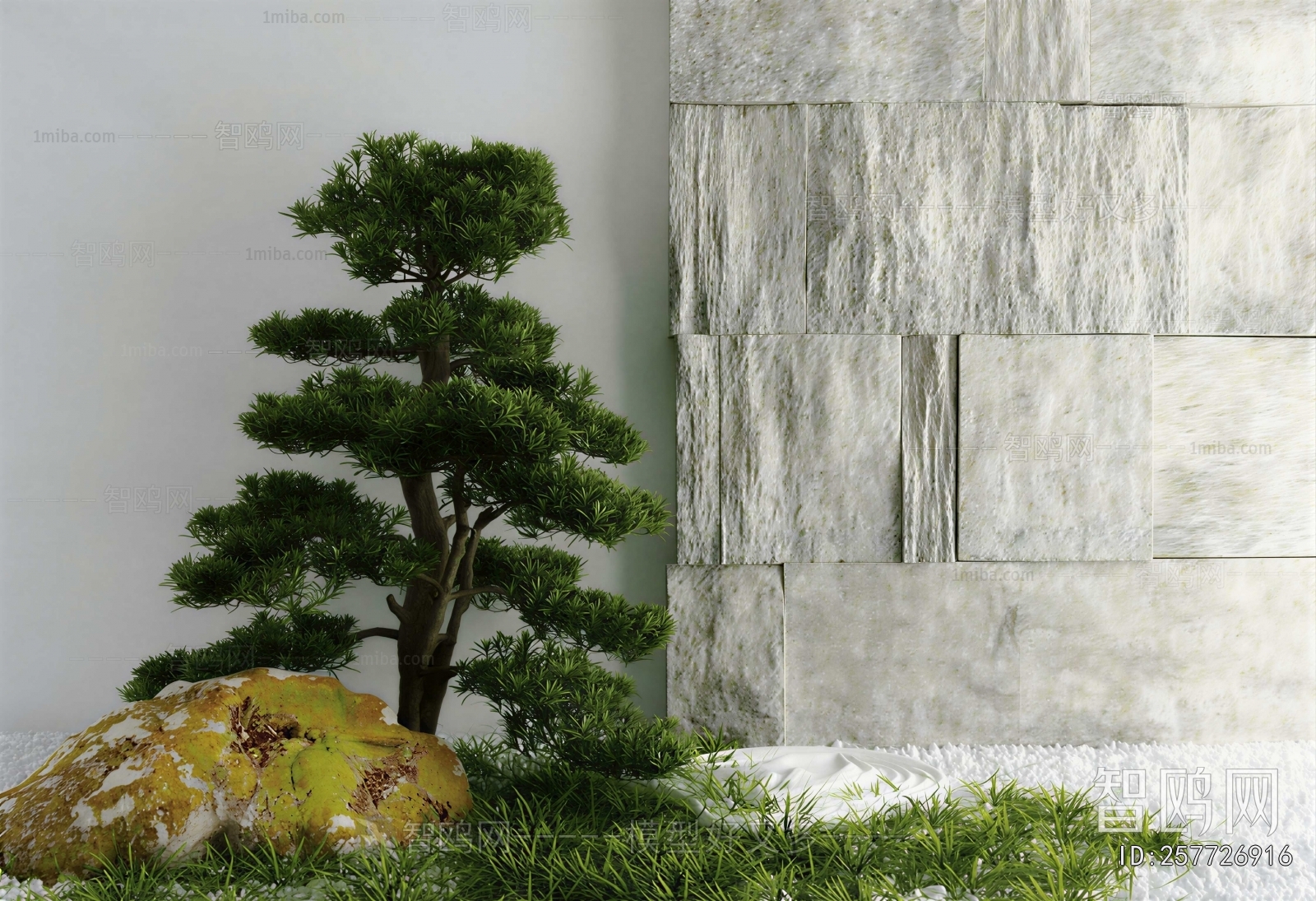 New Chinese Style Plant Landscaping