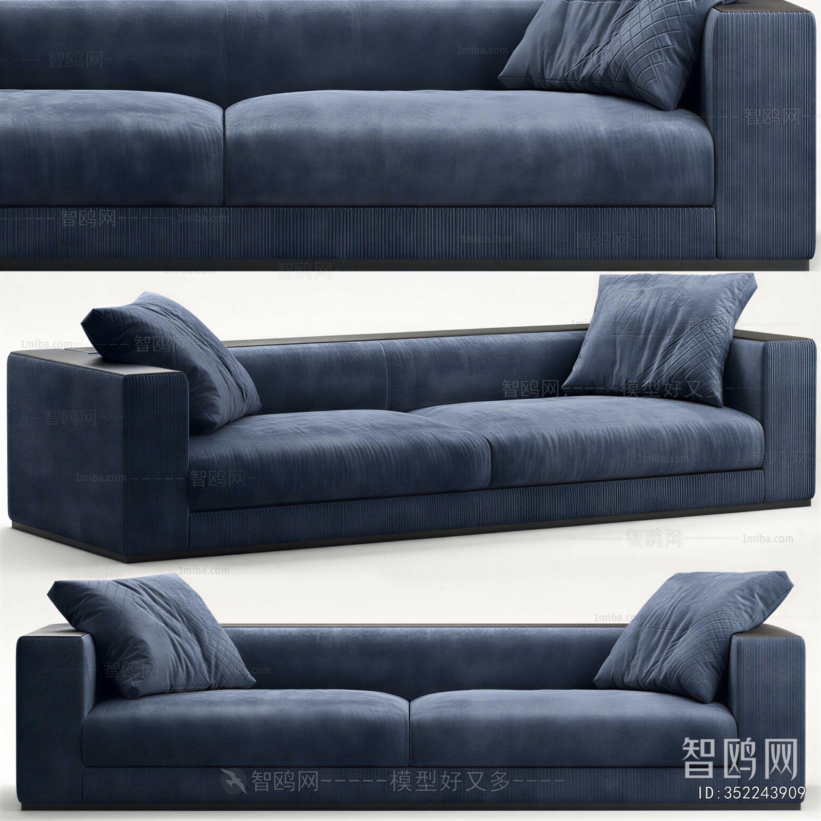 Modern Three-seat Sofa