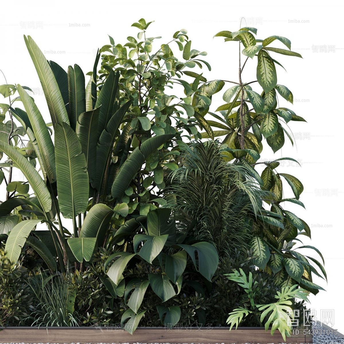 Modern Plant Pile