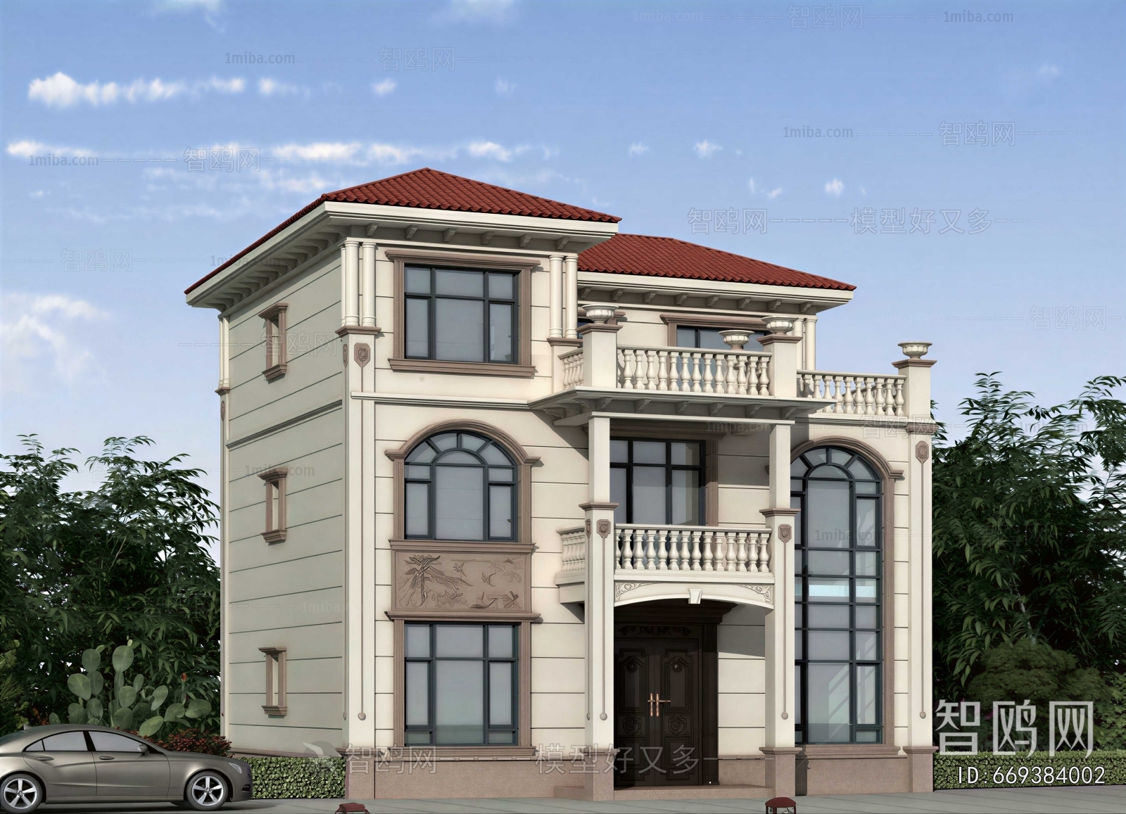 Simple European Style Detached Villa