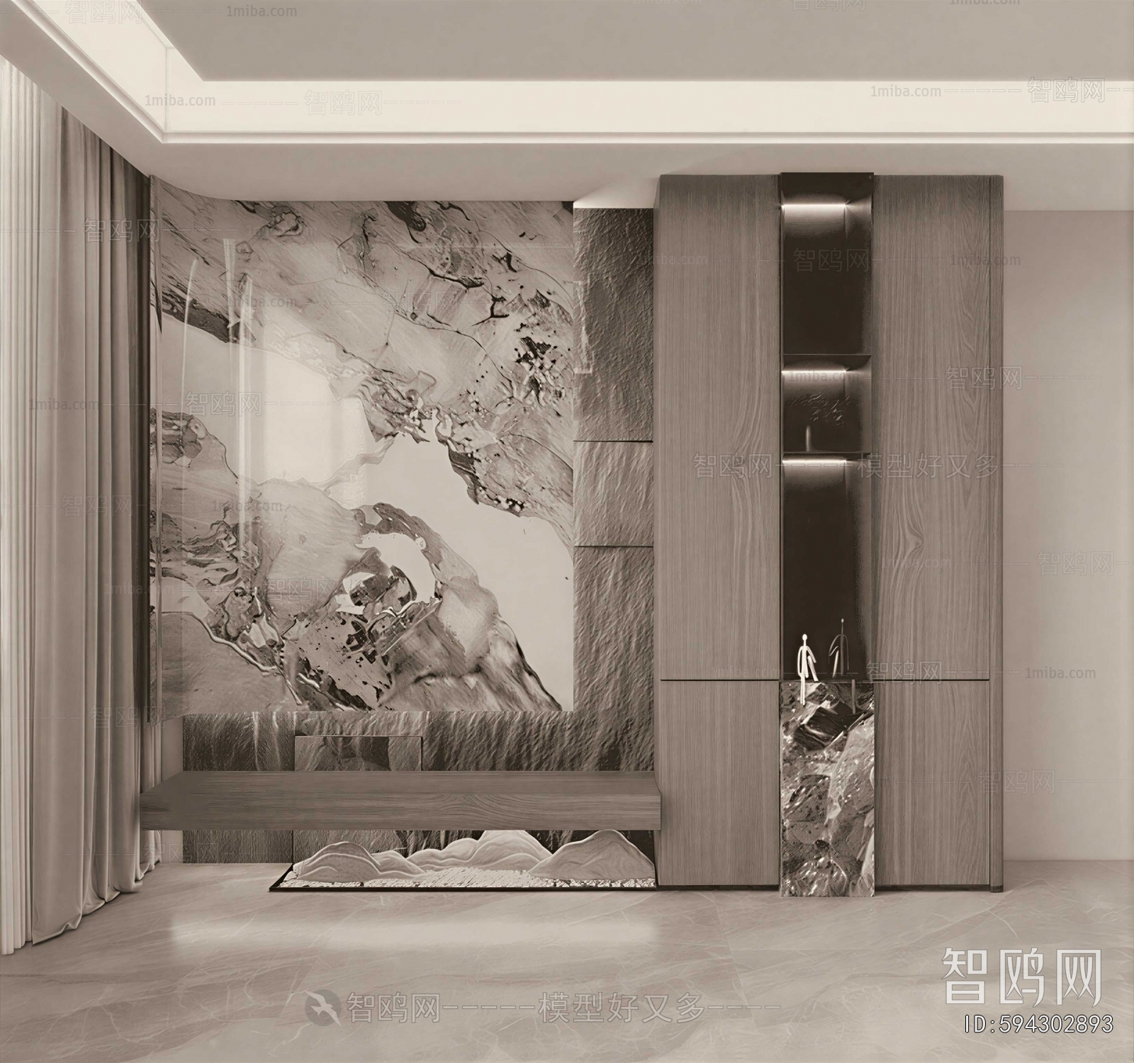Modern Hallway