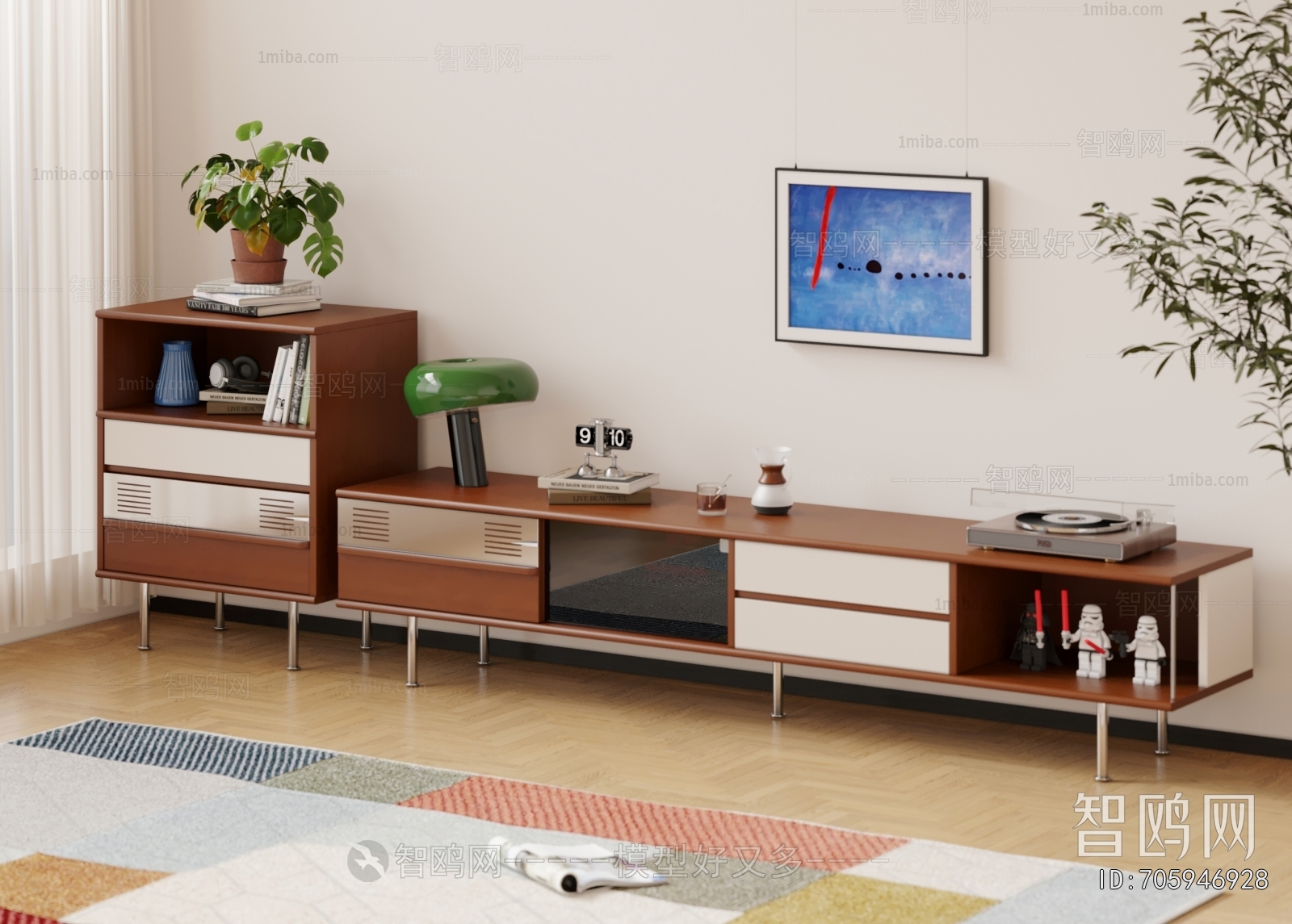 Nordic Style TV Cabinet