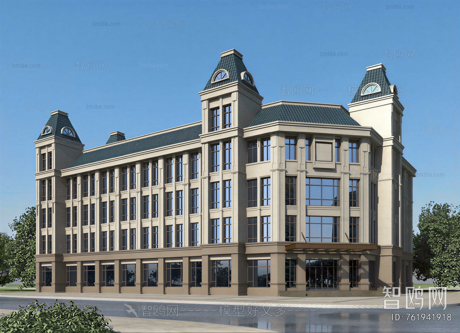 European Style Public Building