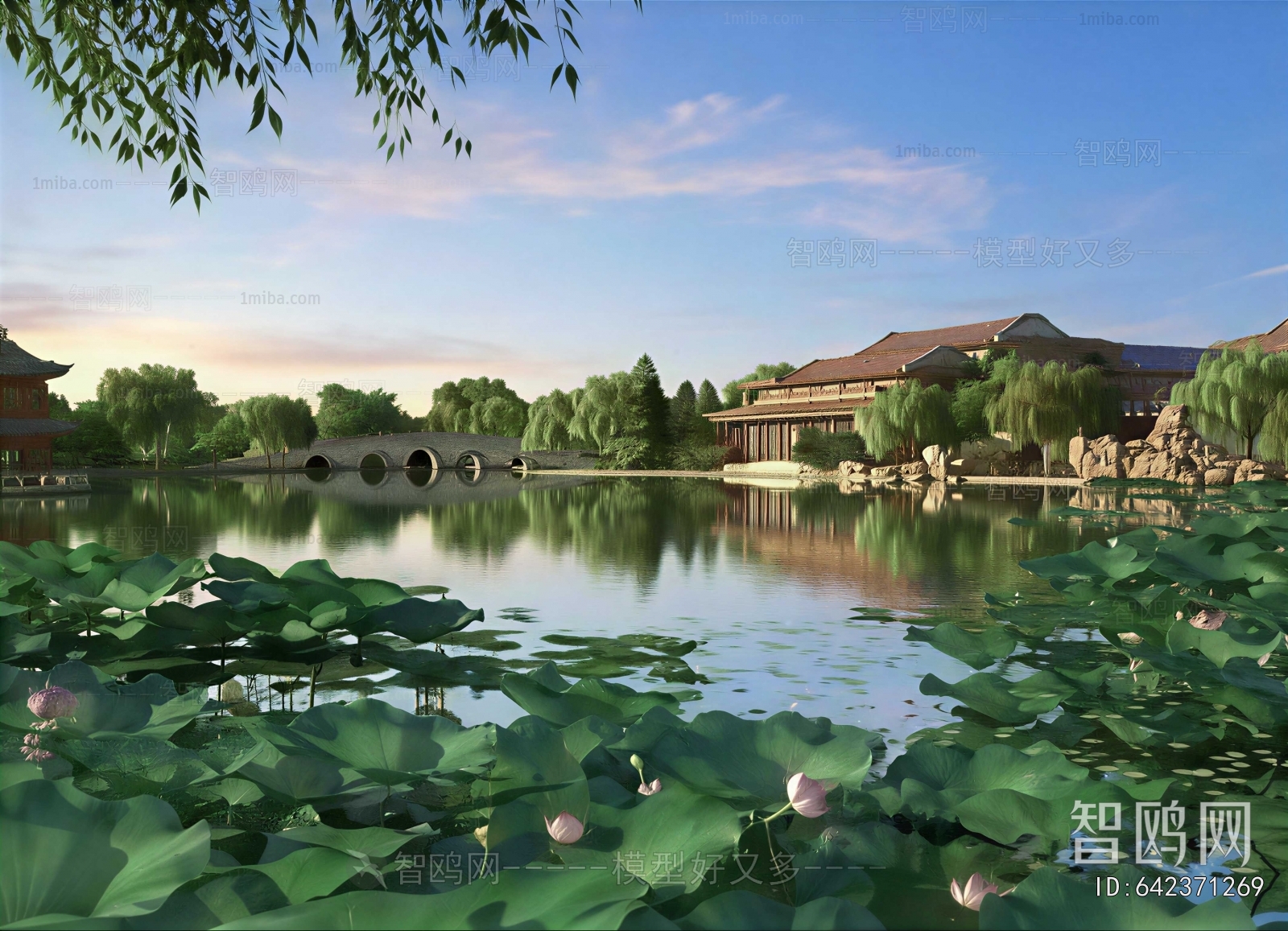 Chinese Style Garden Landscape