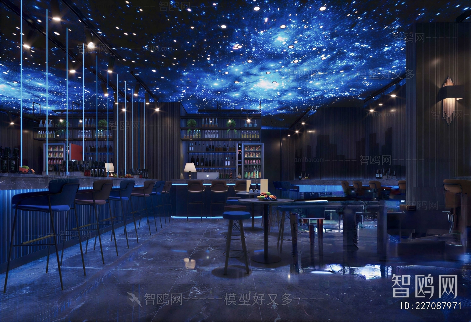 Industrial Style Bar