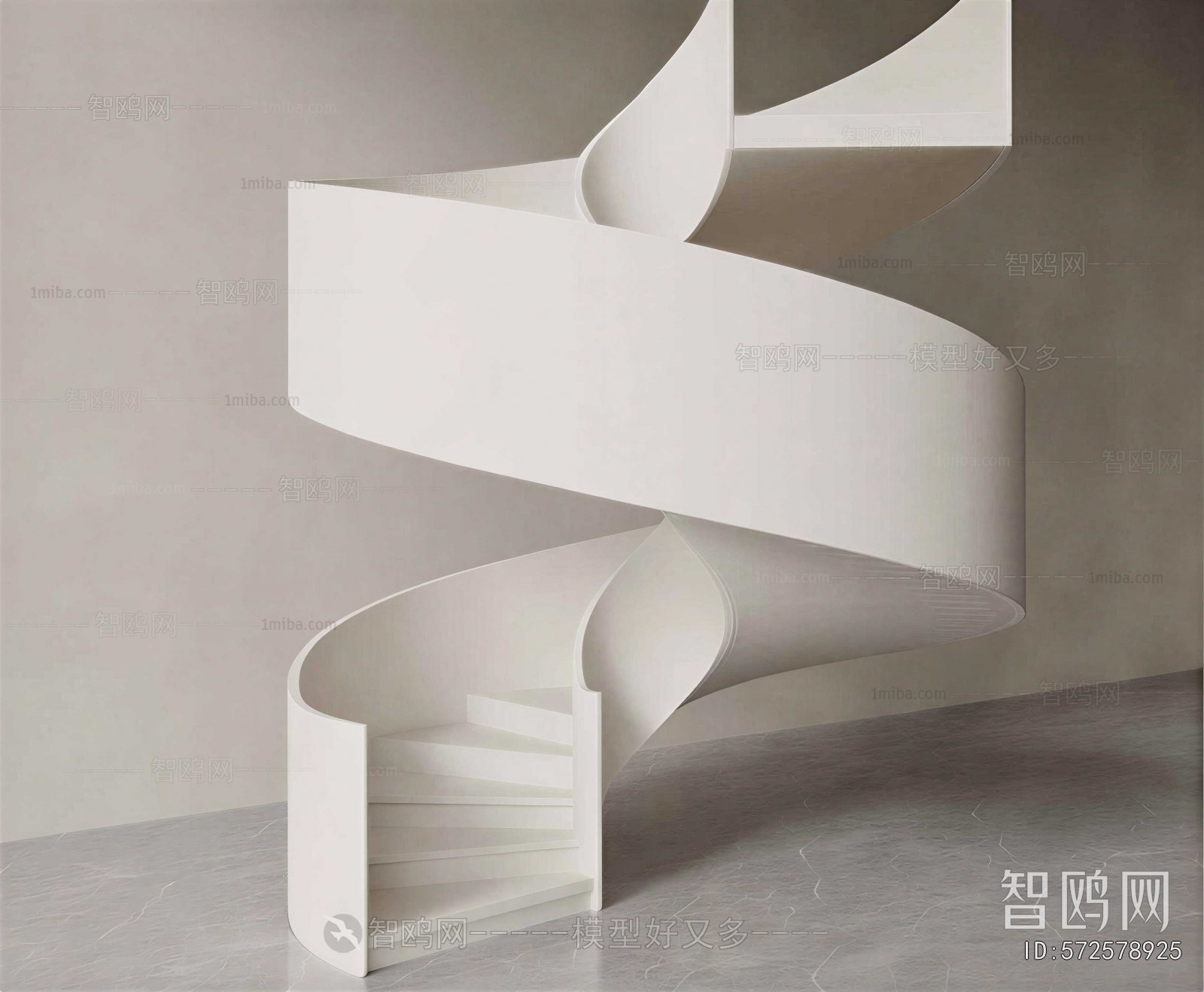 Modern Rotating Staircase
