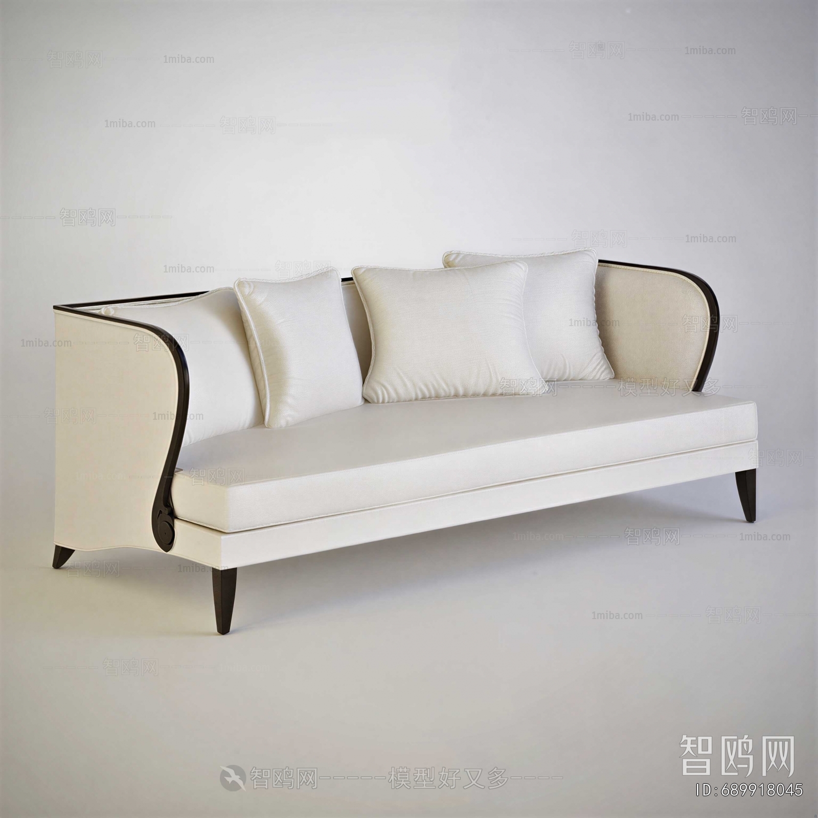 Simple European Style Multi Person Sofa