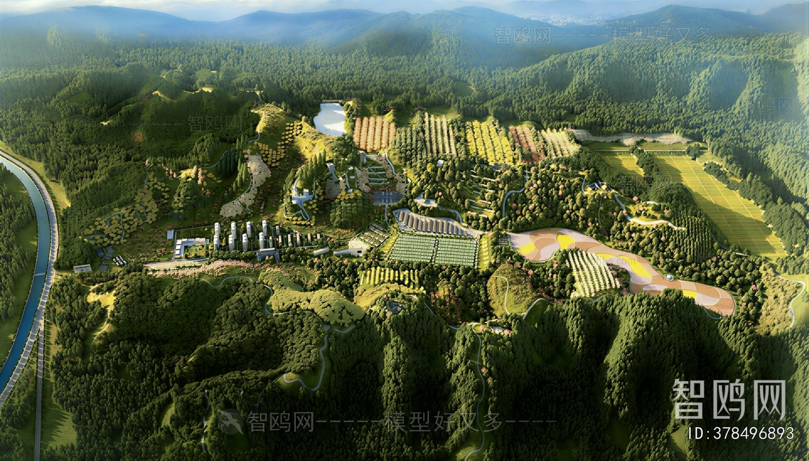 Modern Landscape