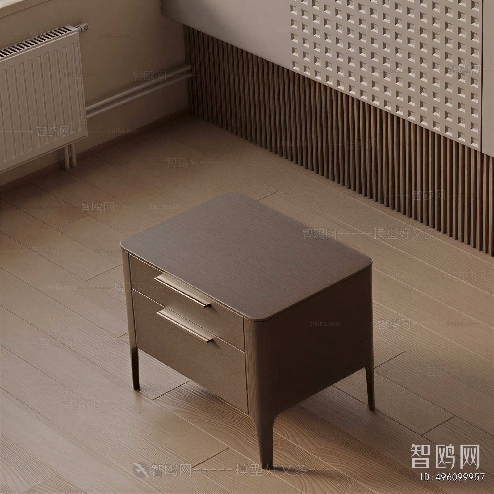 Modern Bedside Cupboard