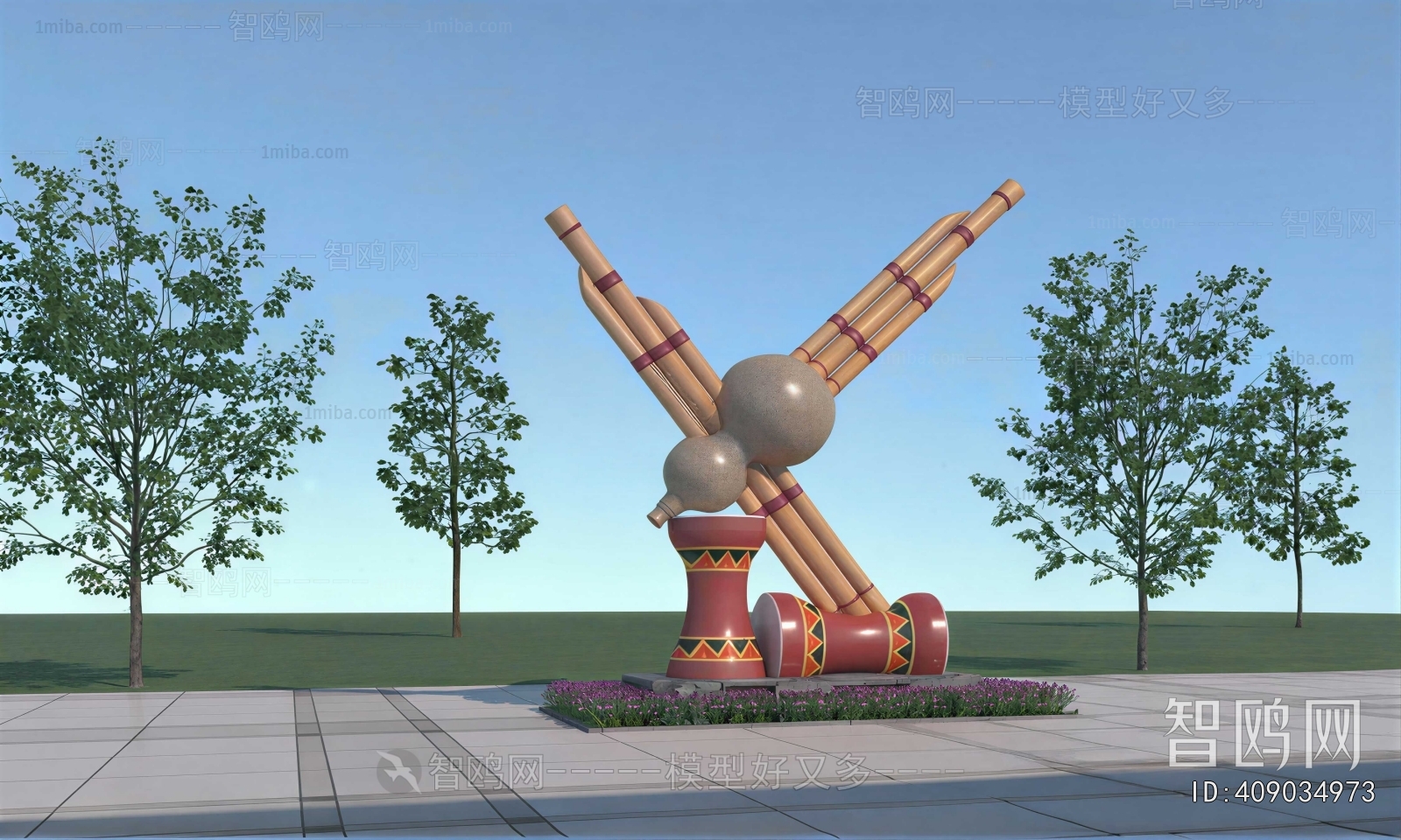 Modern Sculpture Sketch