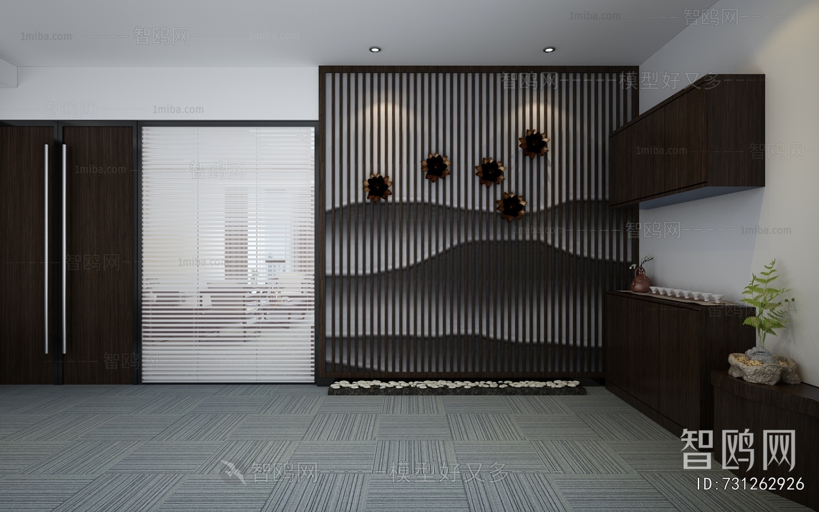 New Chinese Style Manager's Office