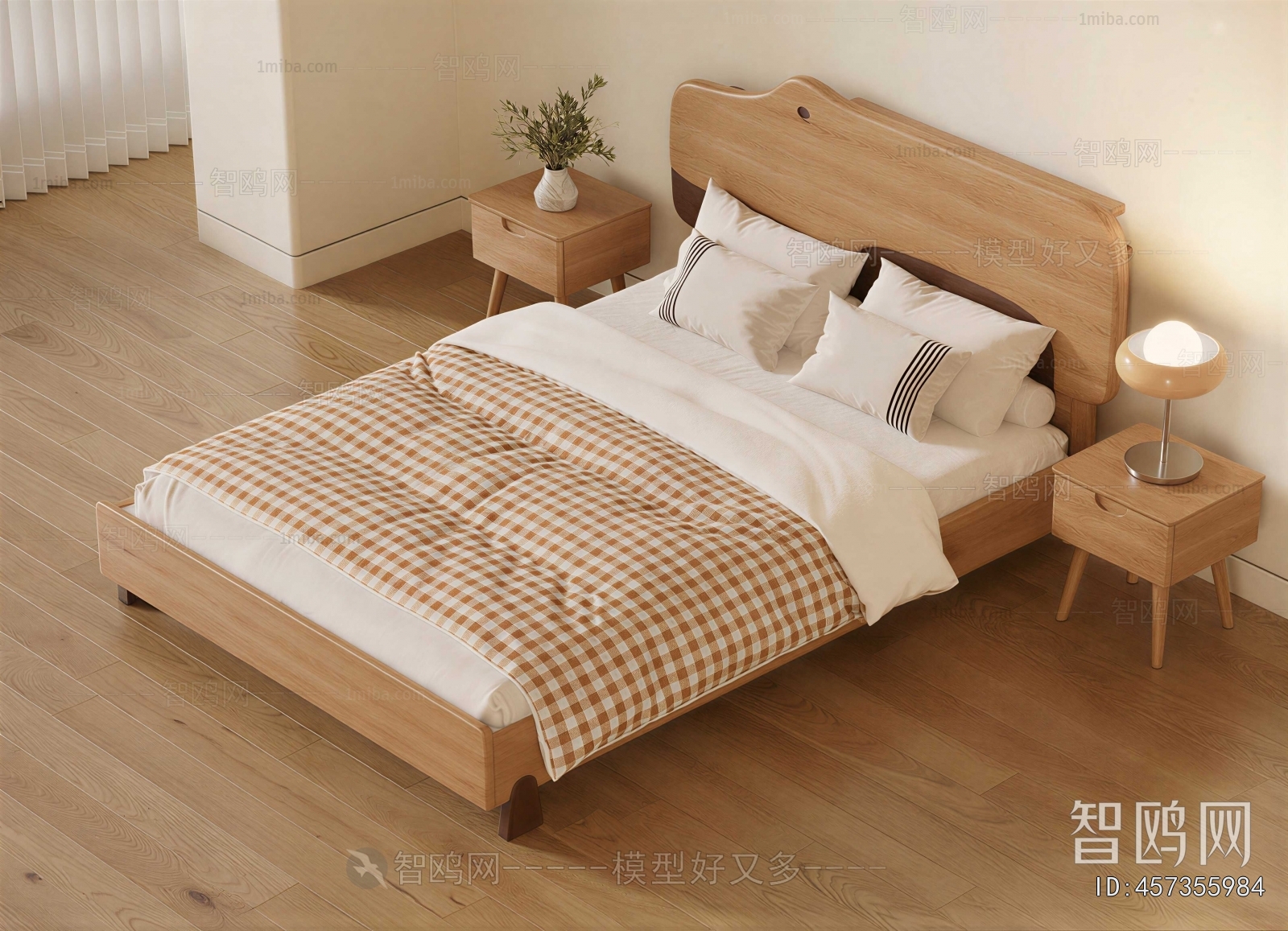Modern Double Bed