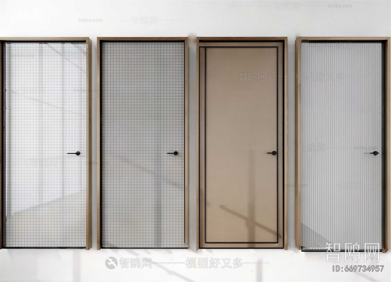 Modern Single Door