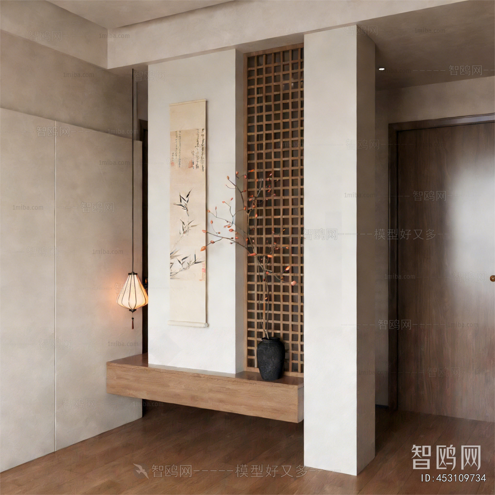 New Chinese Style Hallway