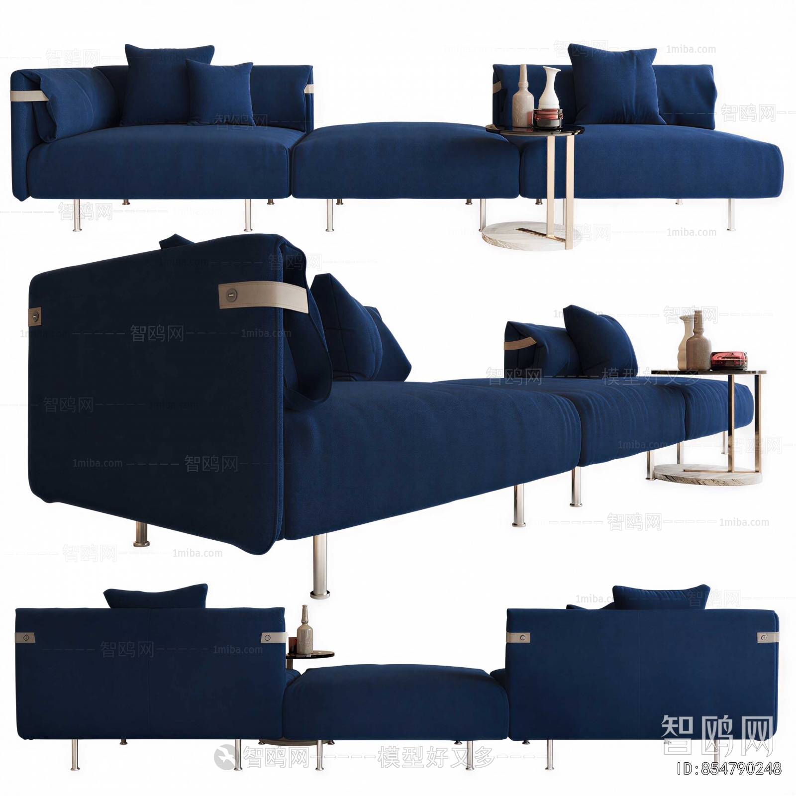 Modern Three-seat Sofa
