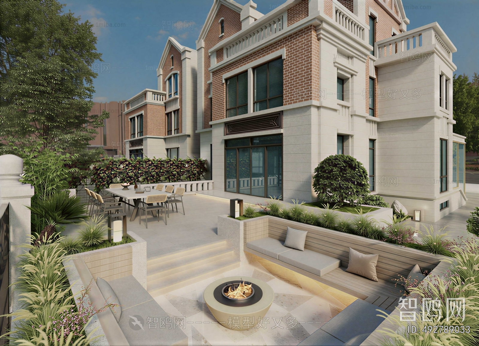 Modern Courtyard/landscape