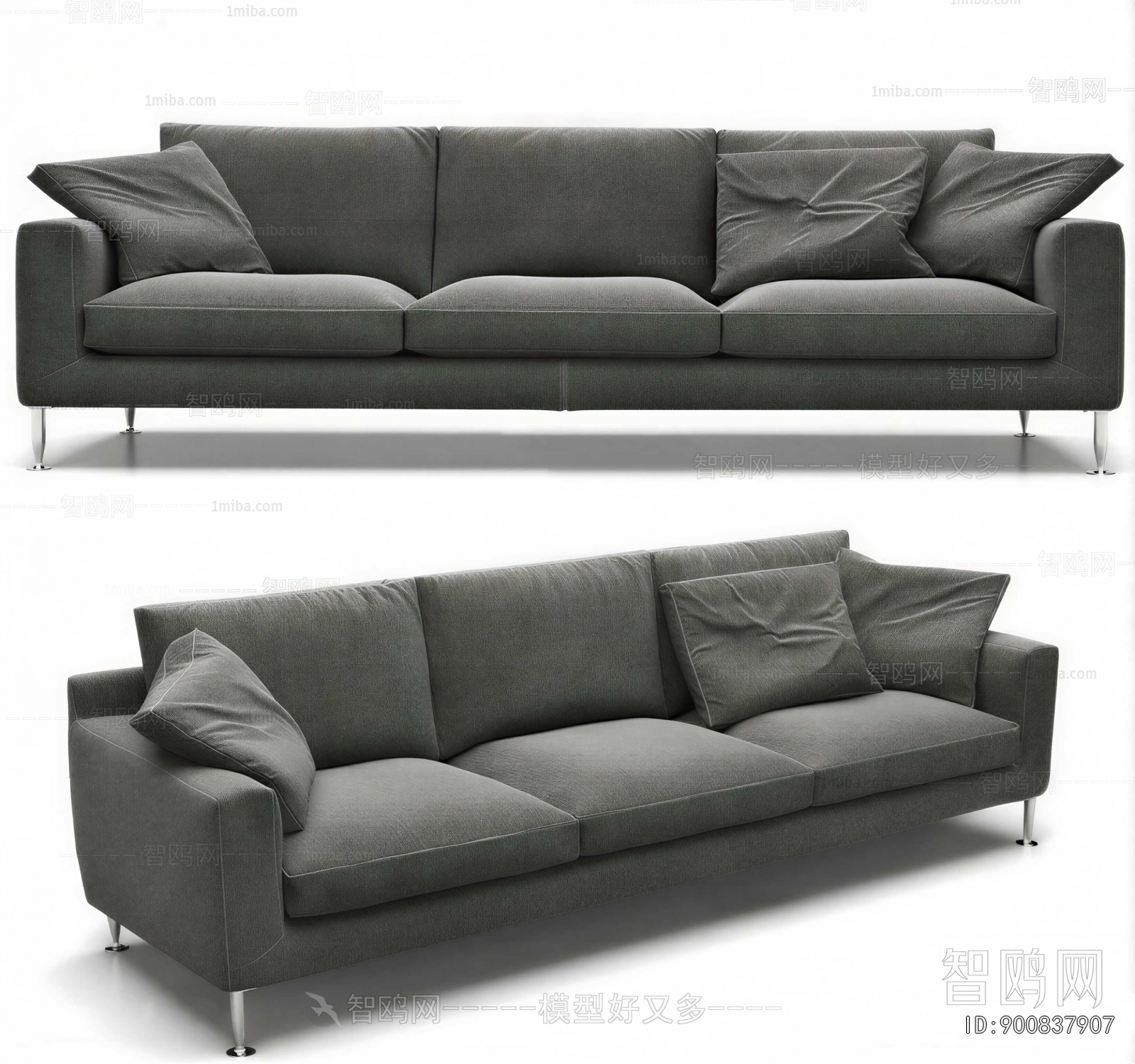 Modern Three-seat Sofa