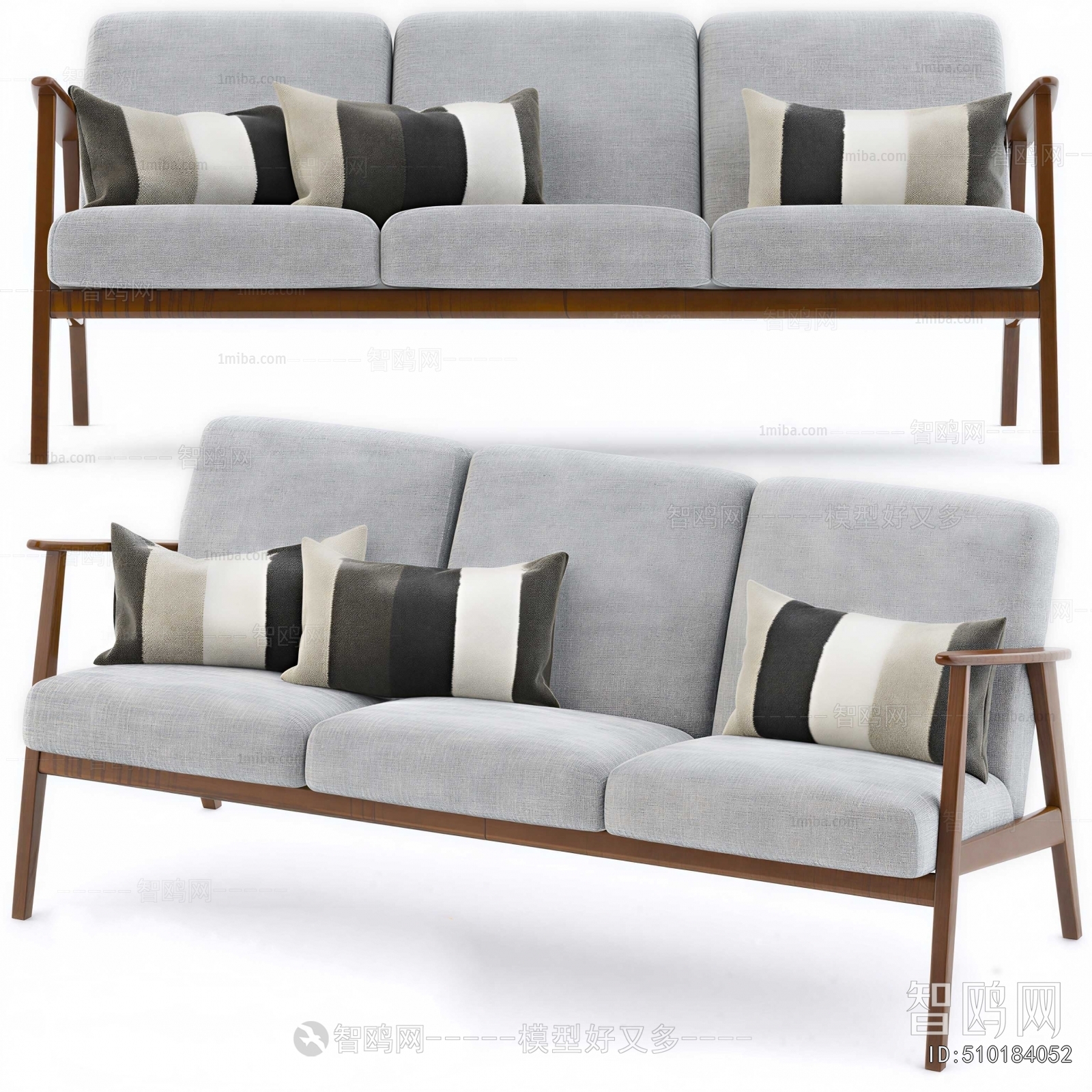 Modern Three-seat Sofa