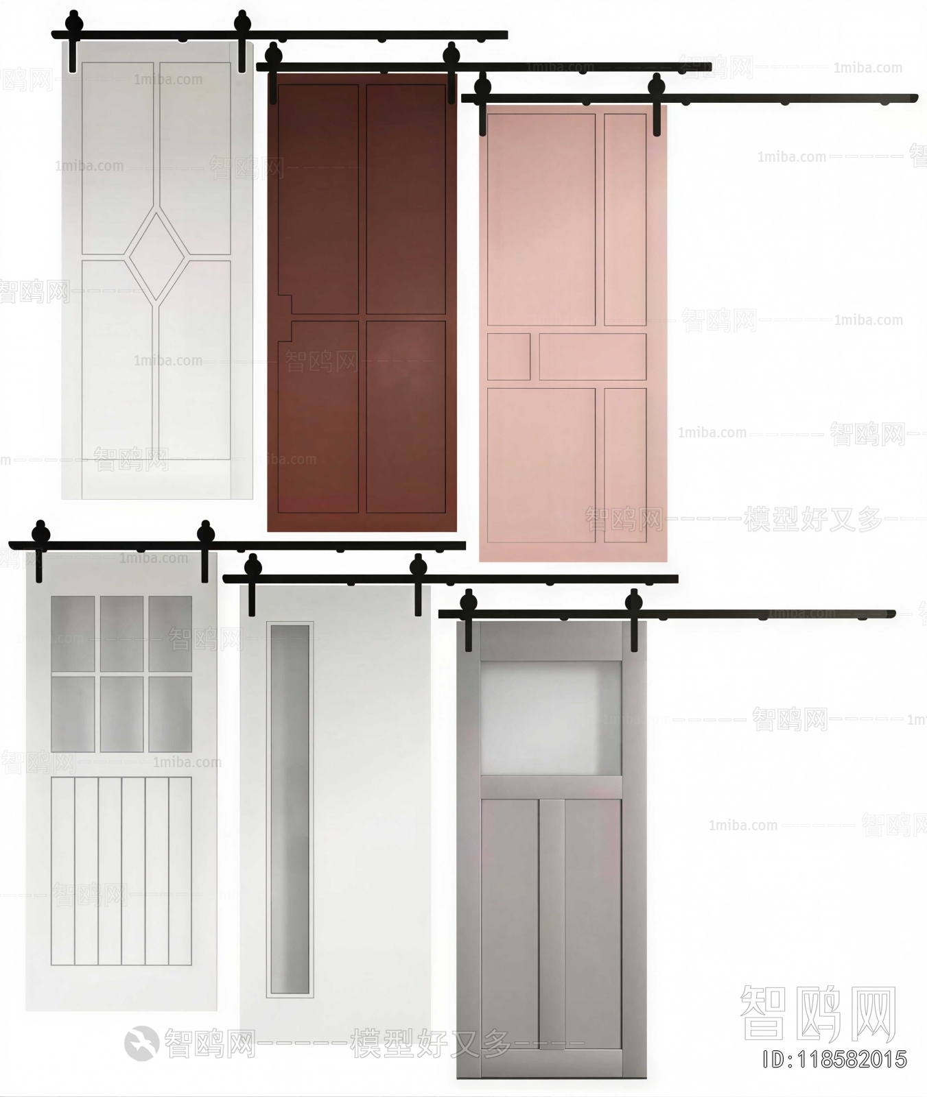 Modern Single Door