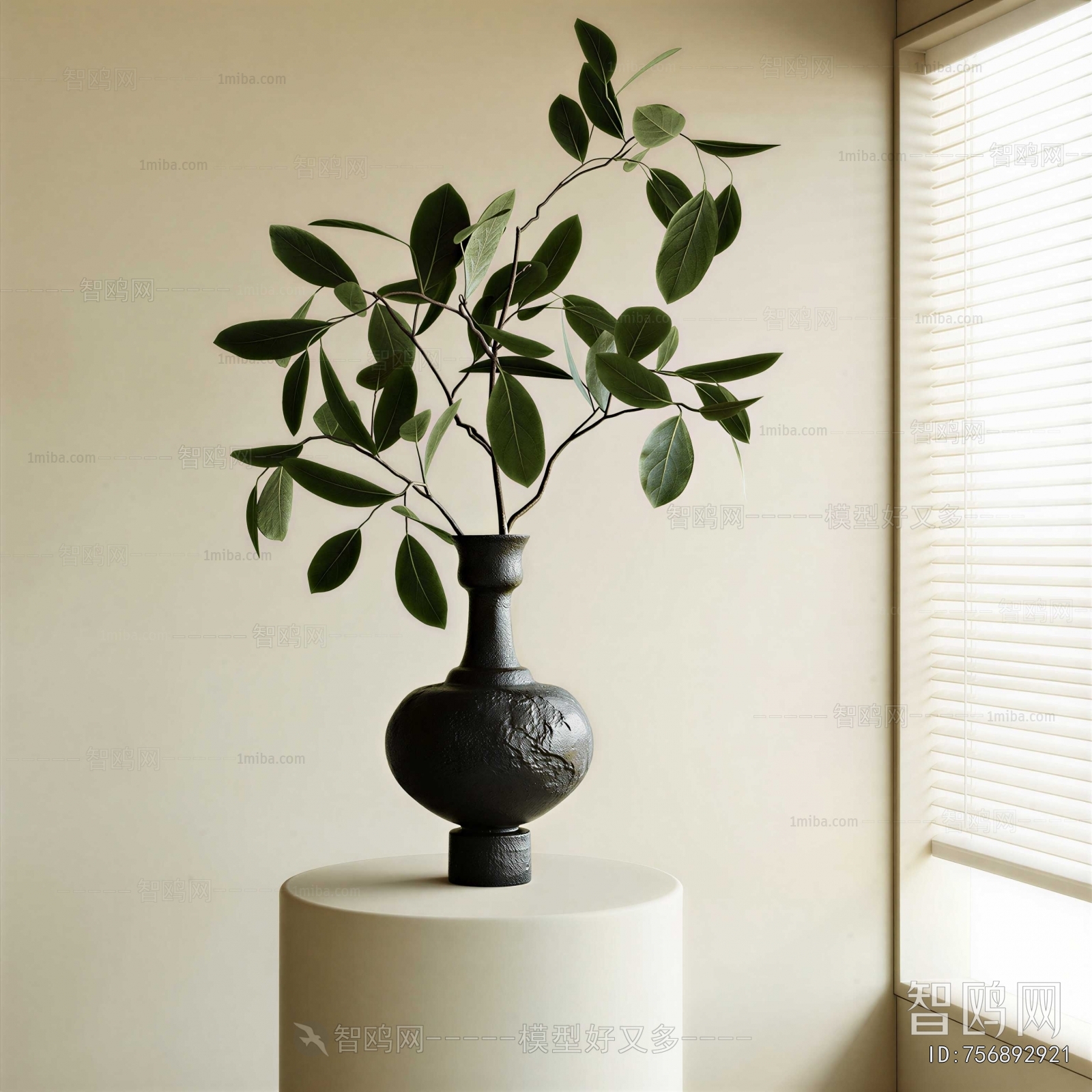 Wabi-sabi Style Dried Branch