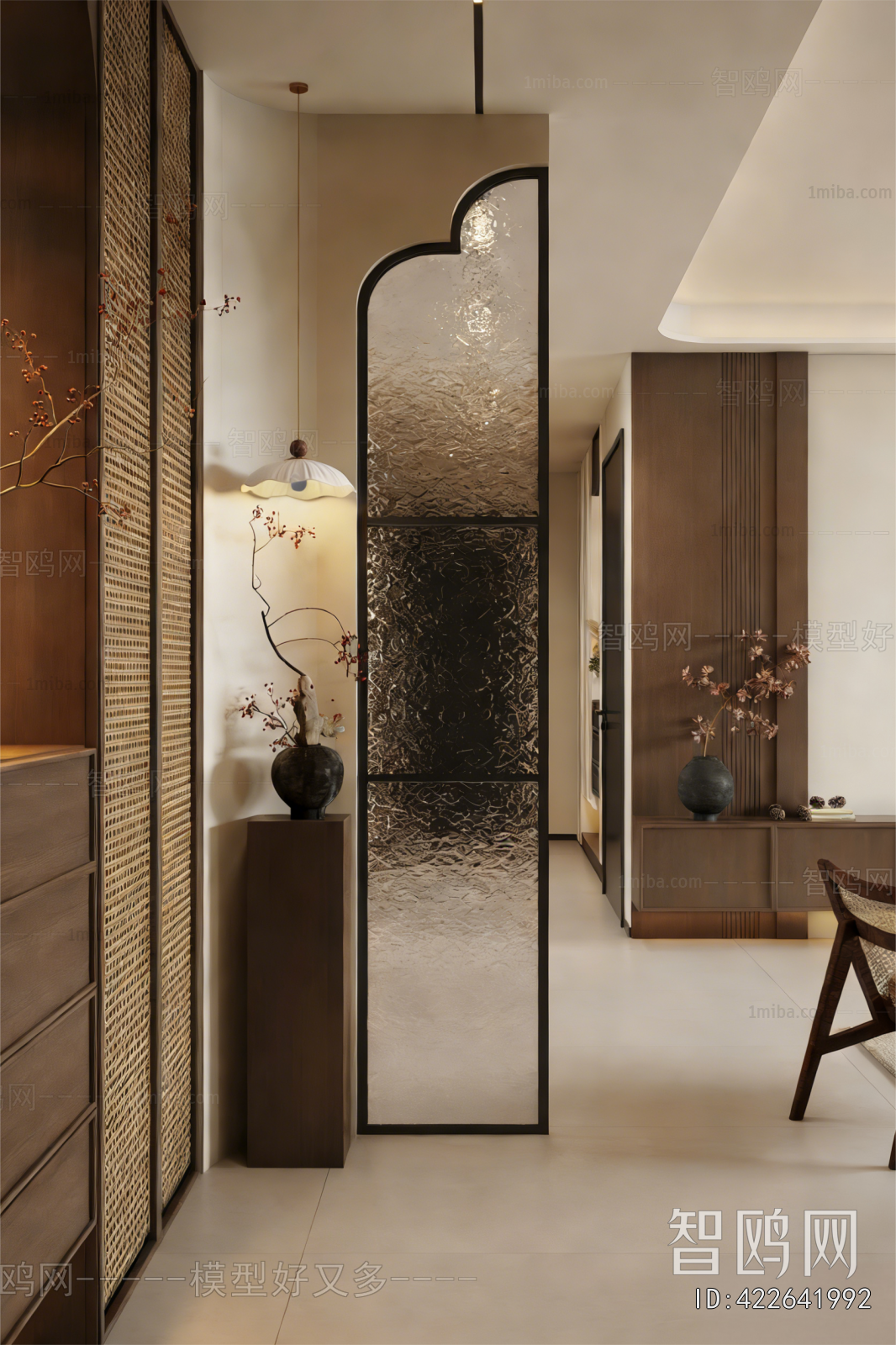 New Chinese Style Hallway