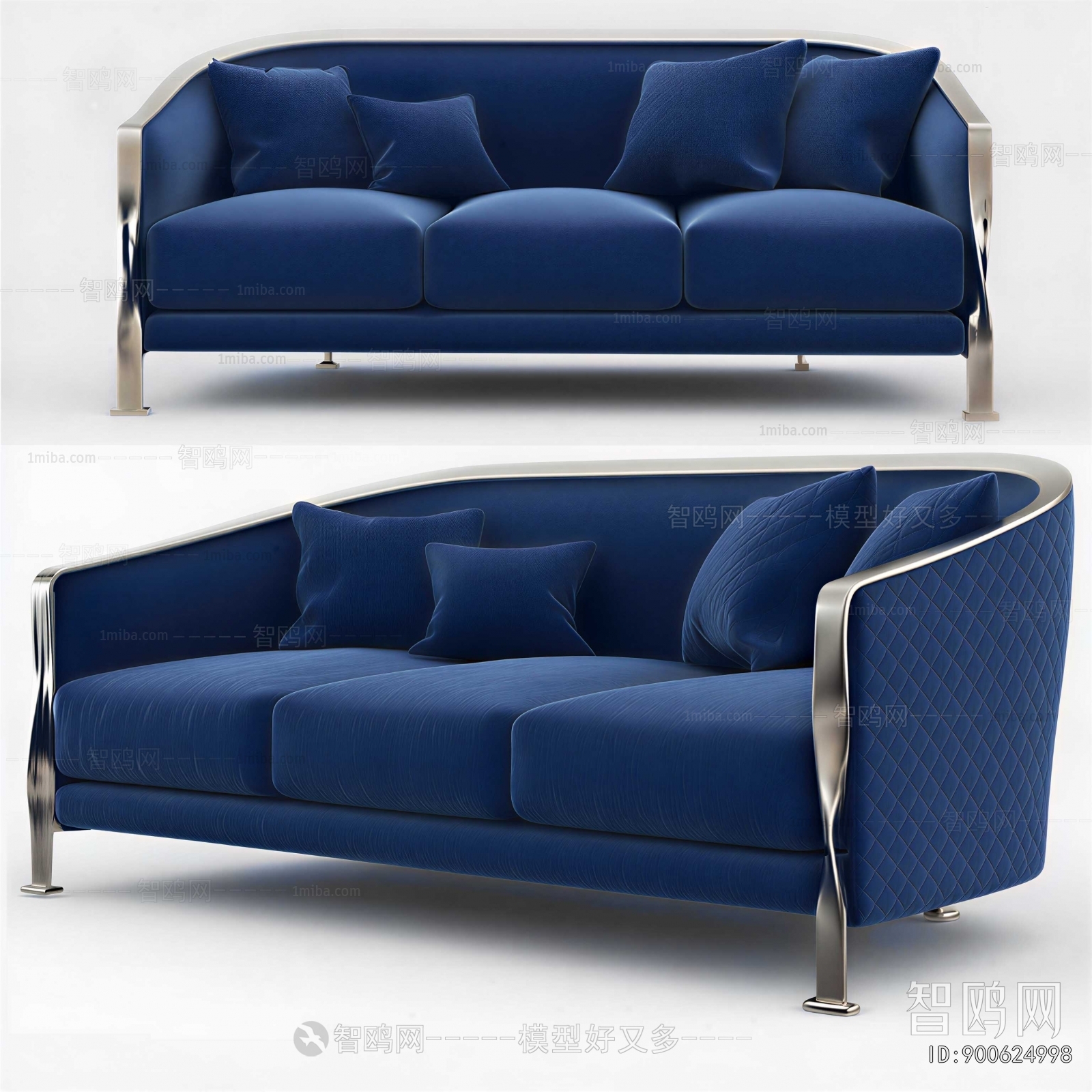 Modern Three-seat Sofa