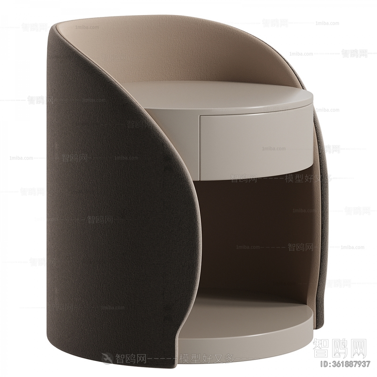 Modern Bedside Cupboard