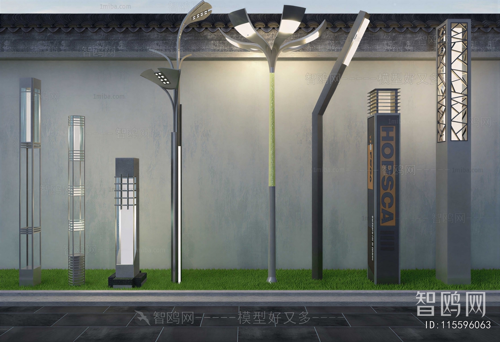 New Chinese Style Outdoor Light
