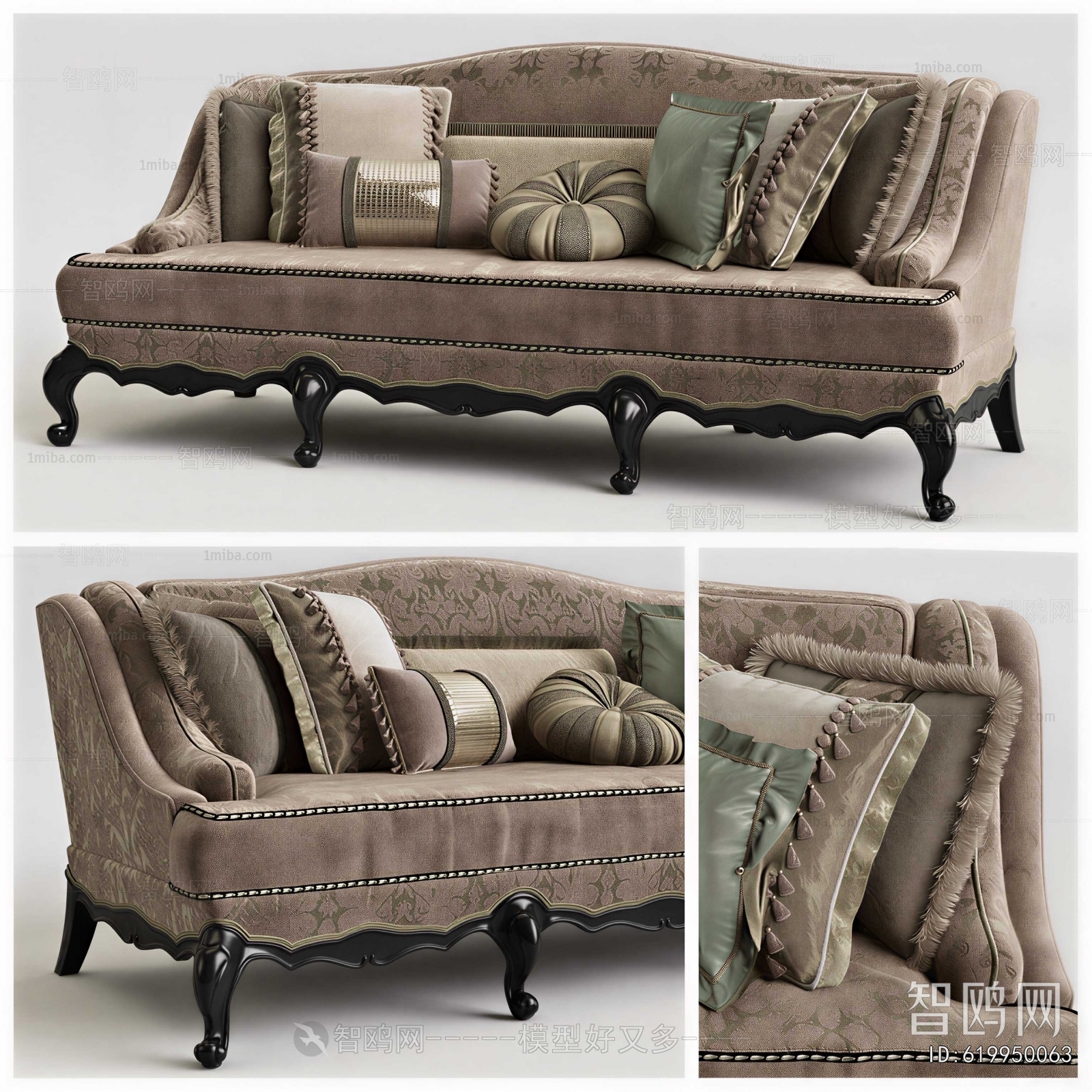 European Style Multi Person Sofa