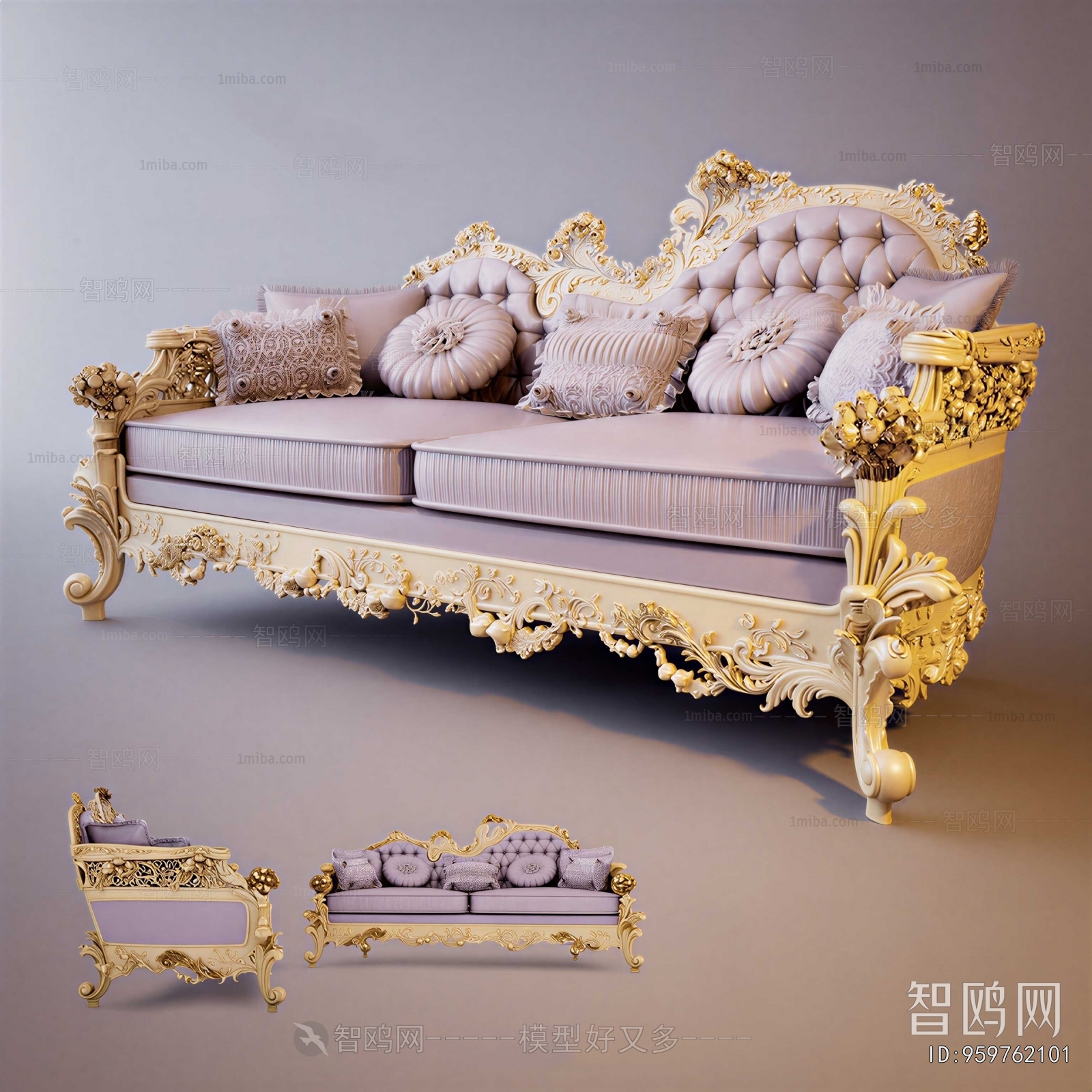 European Style A Sofa For Two