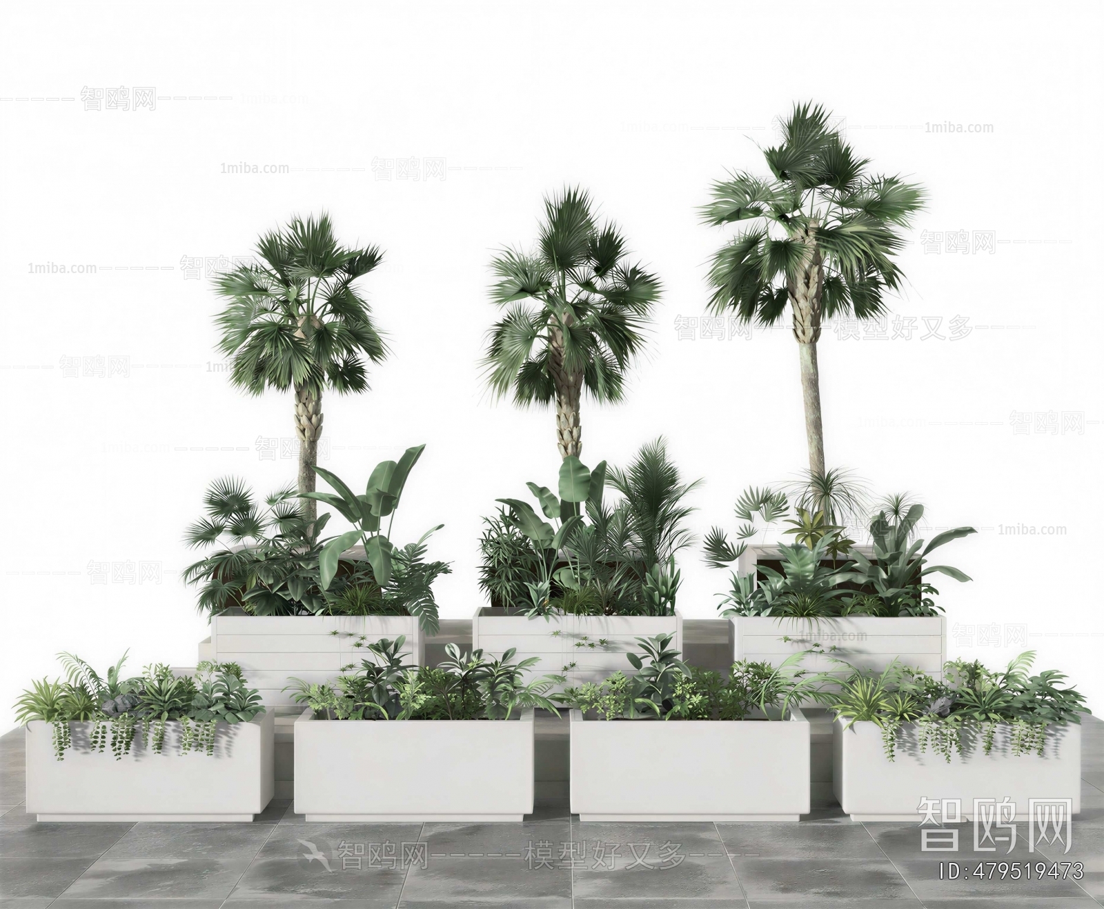 Modern Flower Bed, Flower Bowl, Flower Box
