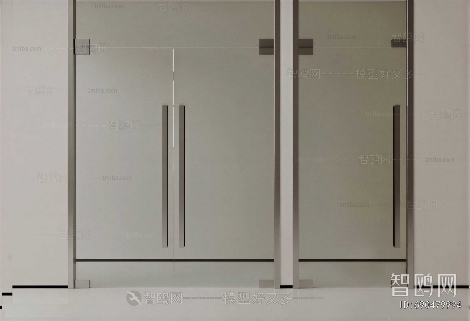 Modern Double Door