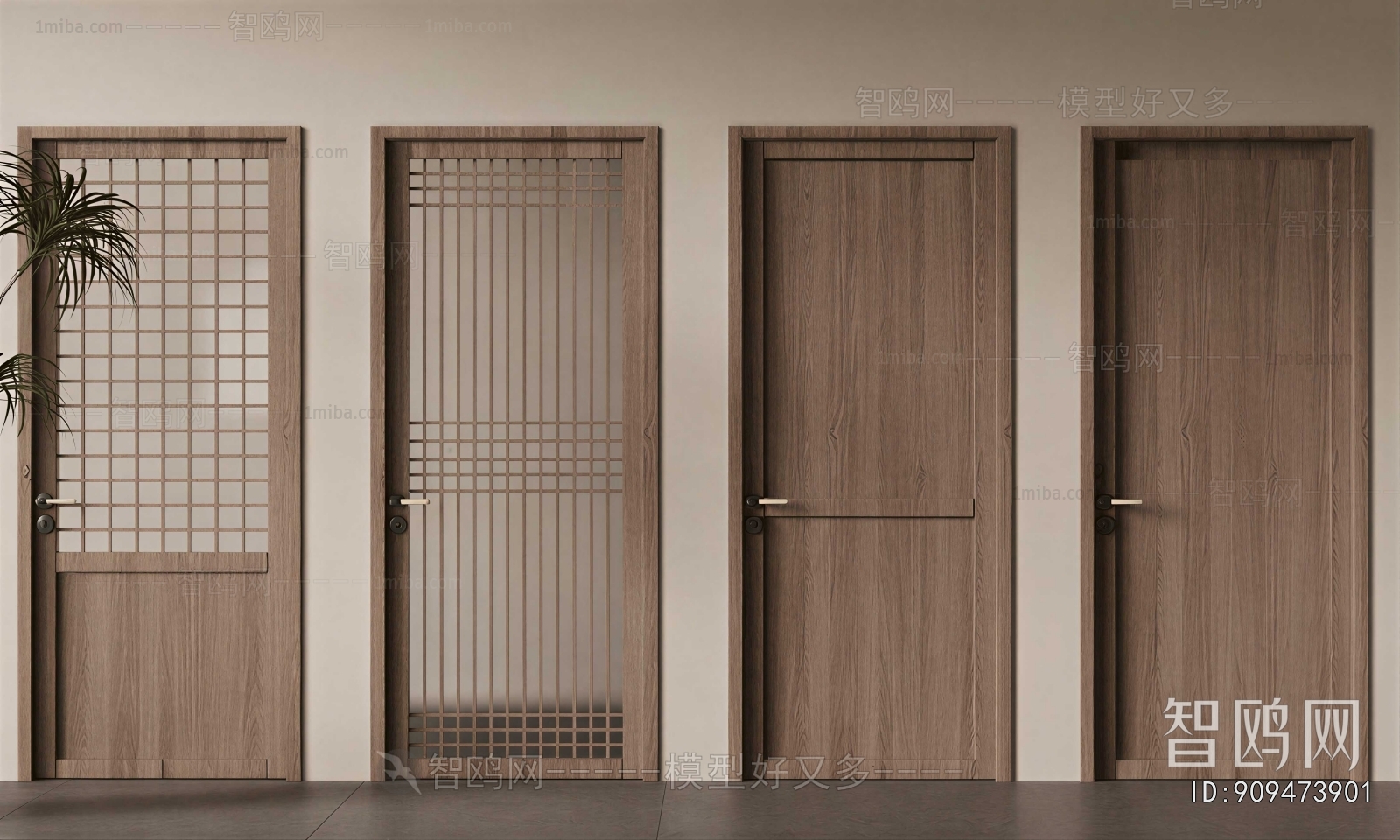 Modern Single Door