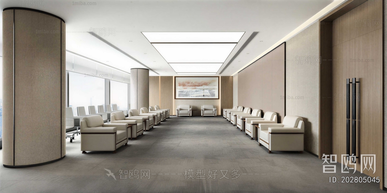 New Chinese Style Reception Room