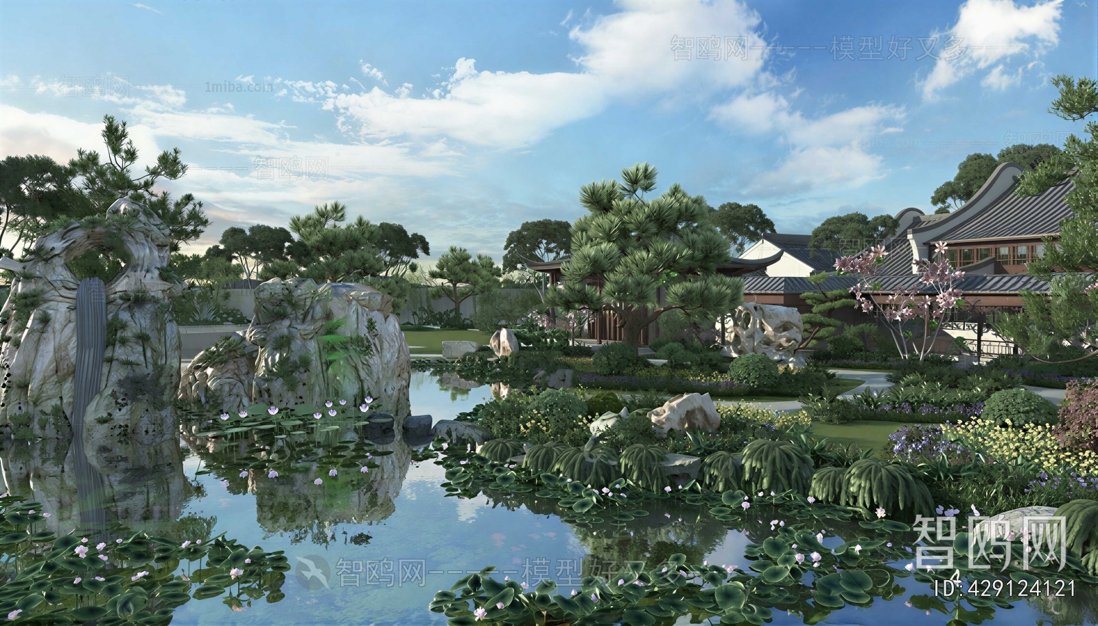 Chinese Style Garden Landscape