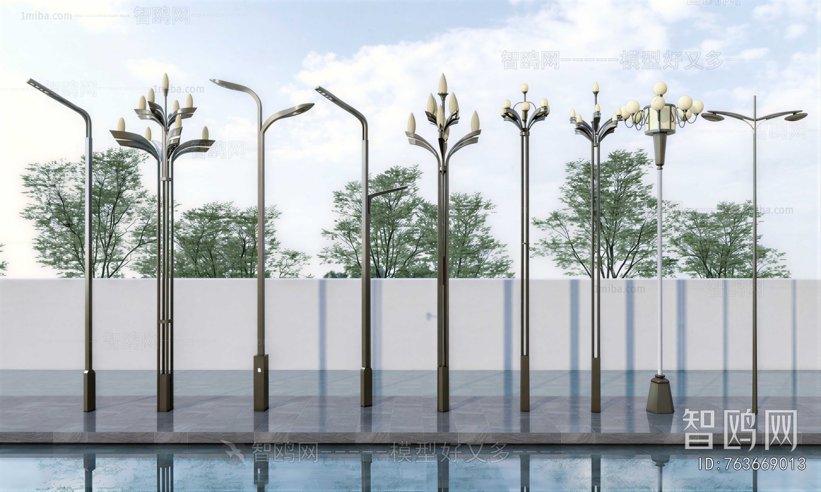 Modern Outdoor Light