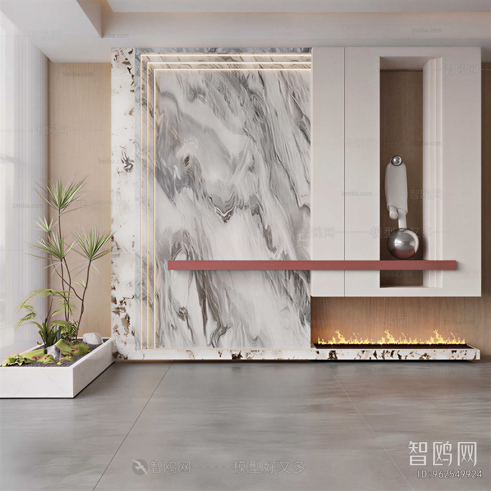 Modern Hallway