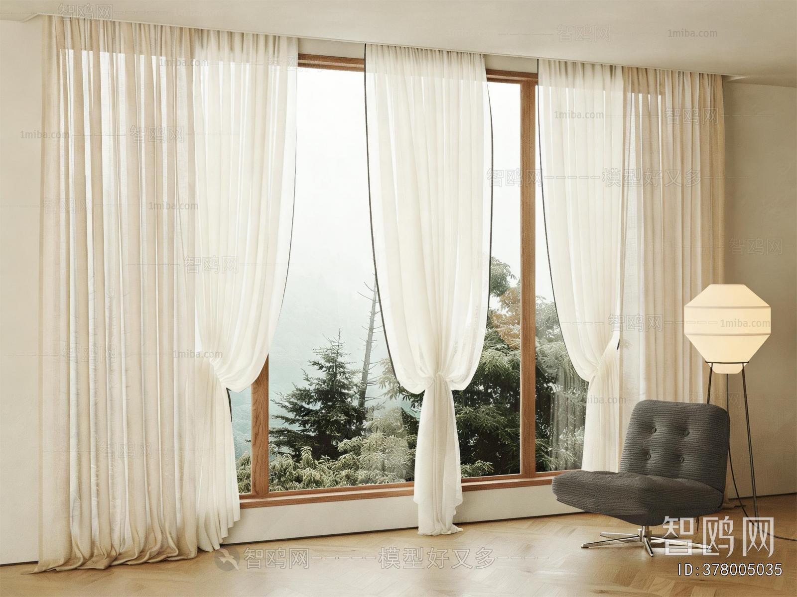Wabi-sabi Style The Curtain