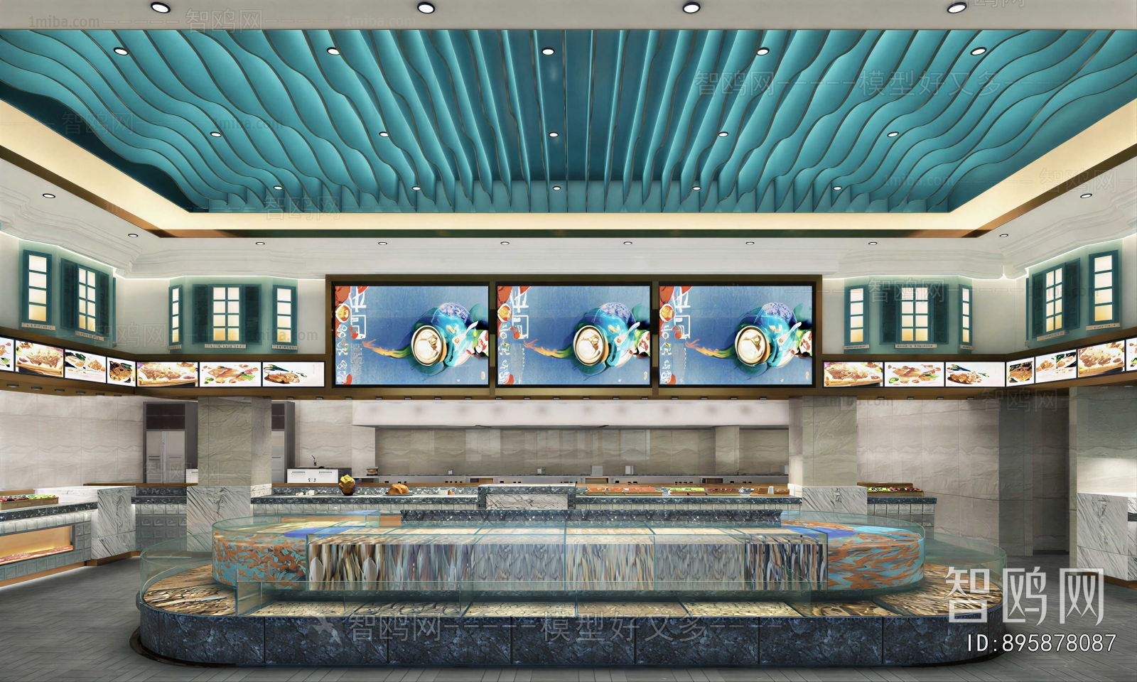 Modern Cafeteria