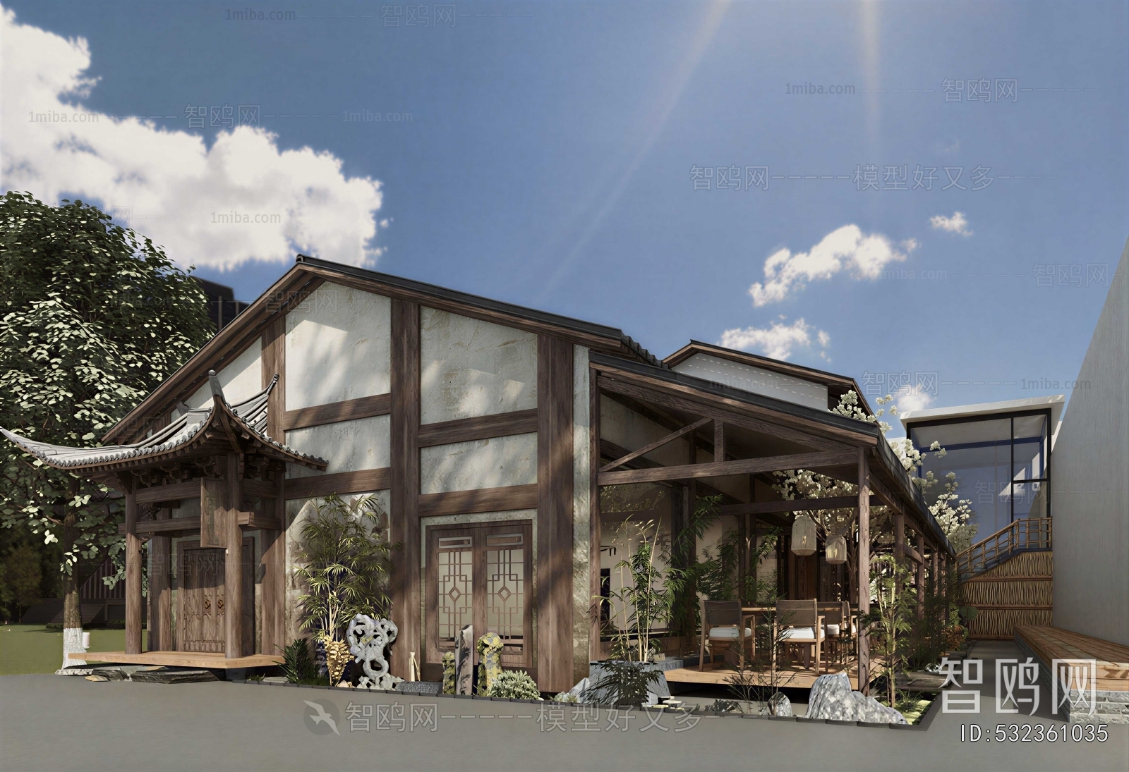 New Chinese Style Residential Building